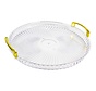 SET DE PLATEAUX EN PLASTIQUE / 2 PIÈCES
