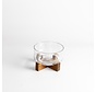 Rustic Wood Camli Sunumluk 15cm