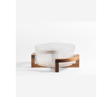 Rustic wood New Line Camli Sunumluk 28cm