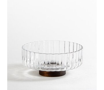 Rustic wood Daisy Camli Sunumluk 20,5cm
