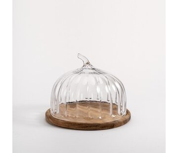 Rustic Wood Grand Taartplatteau 24 cm