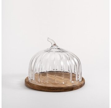 Rustic Wood Grand Taartplatteau 24 cm