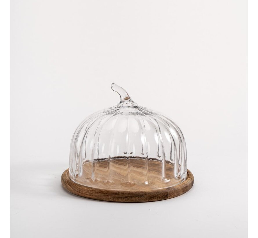 Rustic Wood Grand Taartplatteau 24 cm
