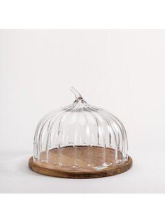 Rustic Wood Grand Kek Fanus 30,5 cm