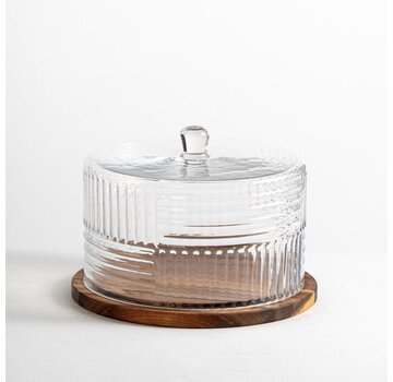 Rustic Wood Grace Taartplatteau 25 cm