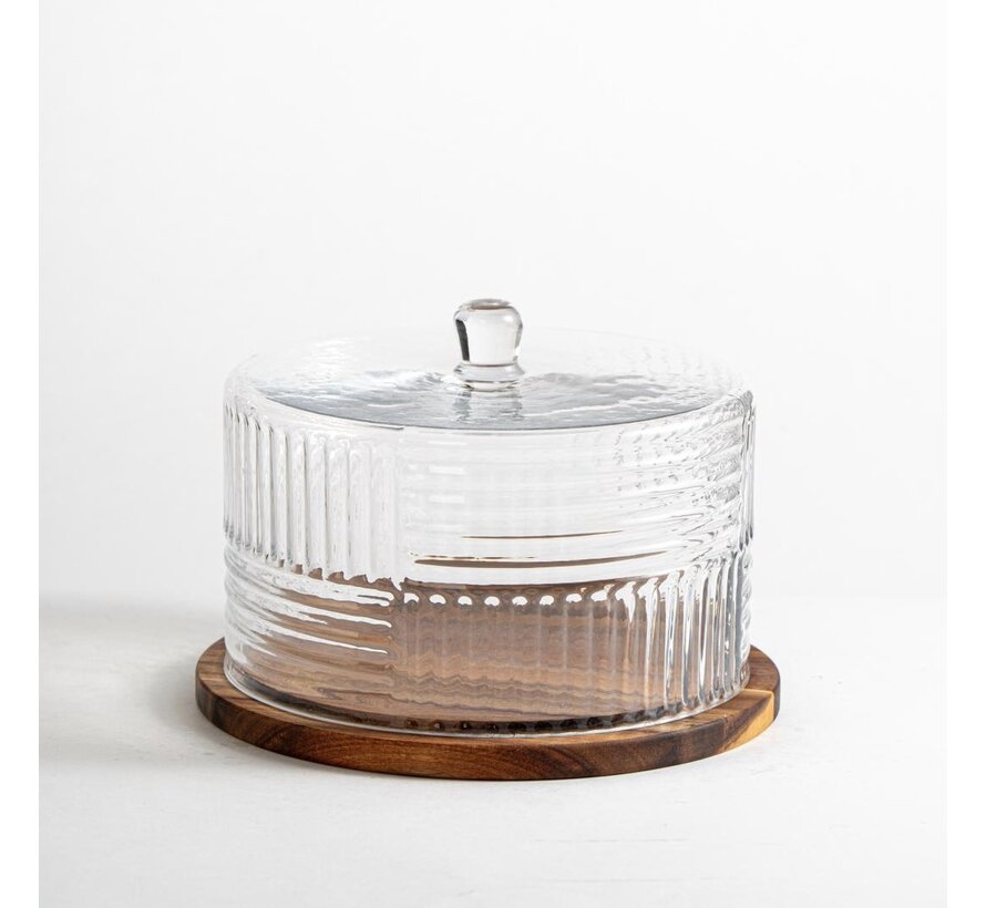 Rustic Wood Grace Taartplatteau 25 cm