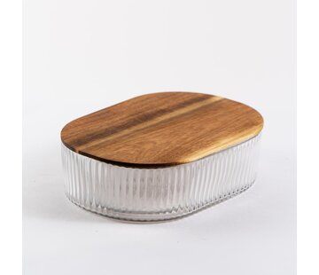 Rustic Wood saklama kutusu| 25,5 cm