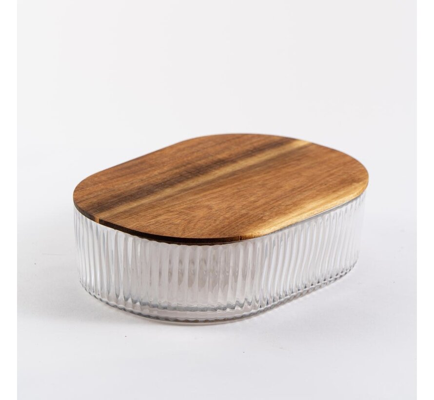 Rustic Wood saklama kutusu| 25,5 cm