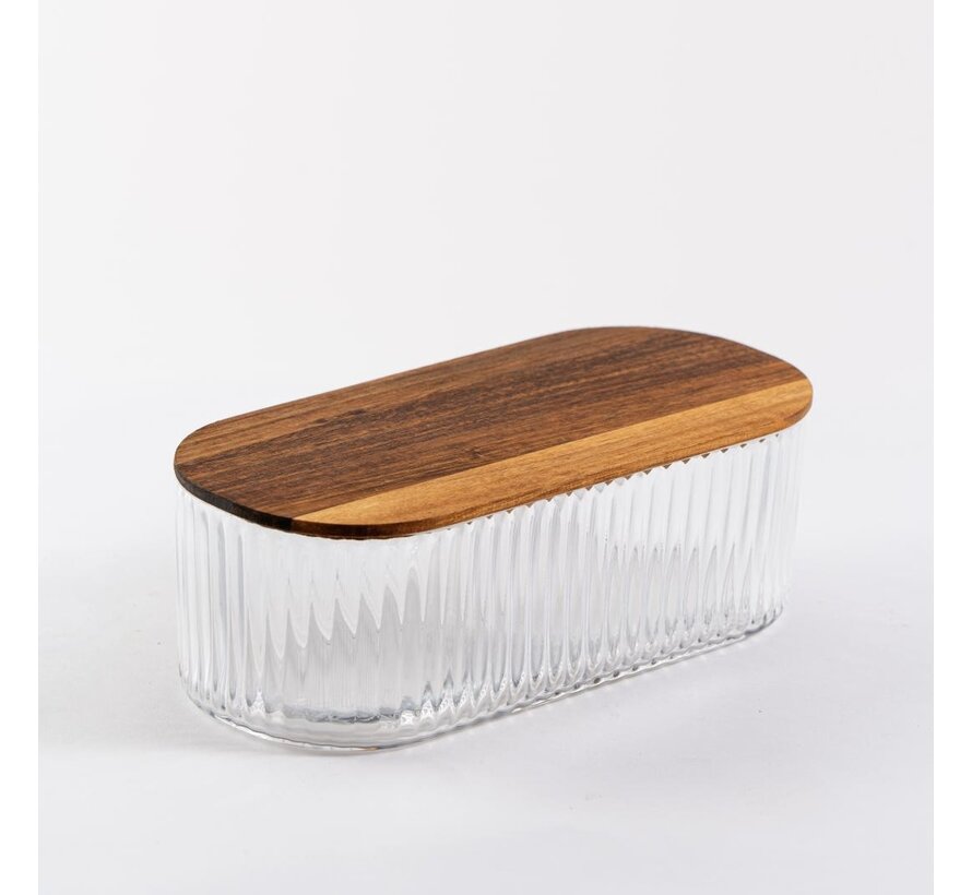 Rustic Wood saklama kutusu| 26 cm