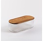 Rustic Wood saklama kutusu| 21,5 cm