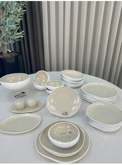 New Cupid Beige Serviesset 29 Pieces / 6 Persons