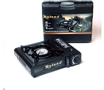 Camping cooker-réchaud à gaz portable avec étui