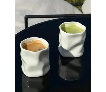 Mug en Céramique Zircone Blanc | 2 pièces