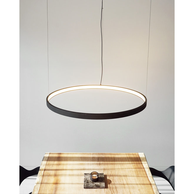 LED ring hanglamp HALO ∅520 mm - zwart