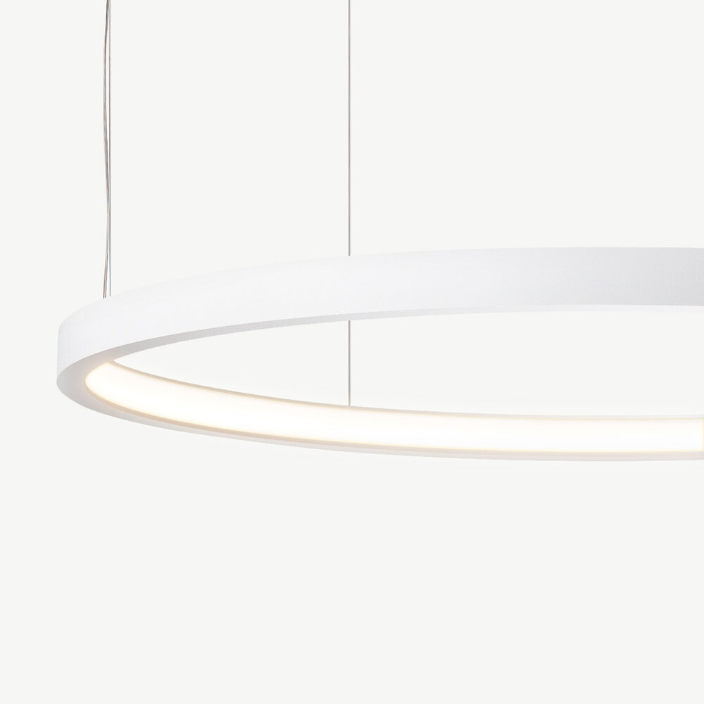 LED 3-ring hanglamp HALO ∅920 mm - Wit
