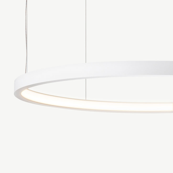 LED 3-ring pendant lamp HALO ∅920 mm - white
