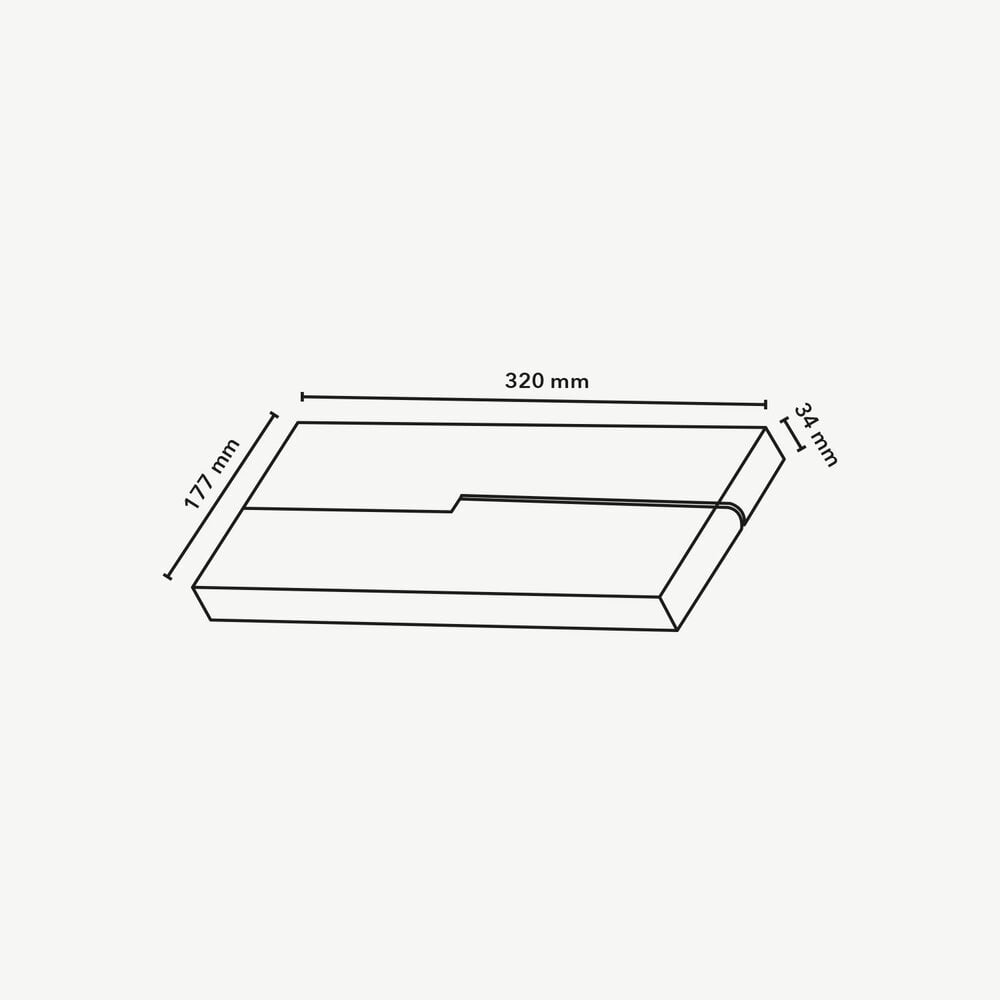 CLIXX magnetic track light system - FOLD12 DOTS LED module - White