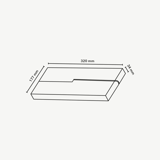 CLIXX magnetisch rail verlichtingssysteem - FOLD12 DOTS LED module - zwart