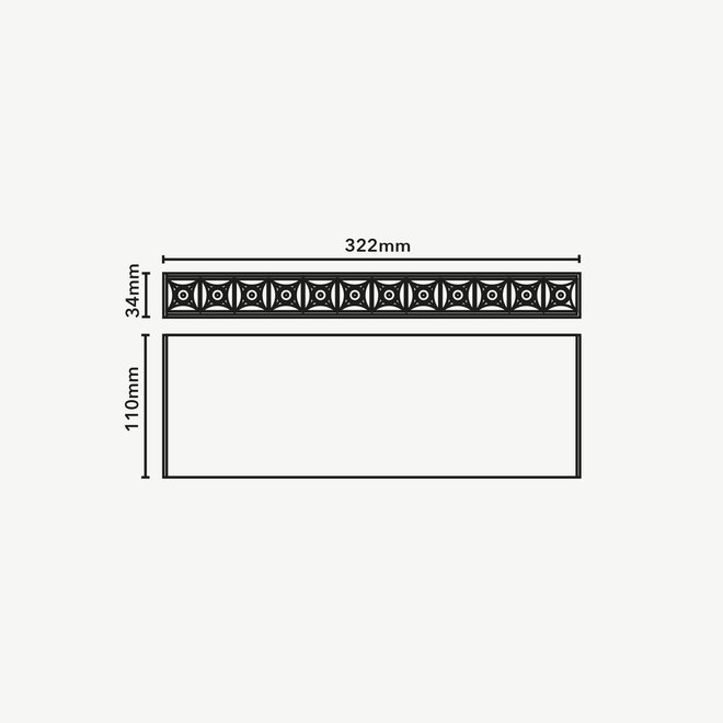 CLIXX magnetisch rail verlichtingssysteem - OUT12 DOTS LED module - zwart