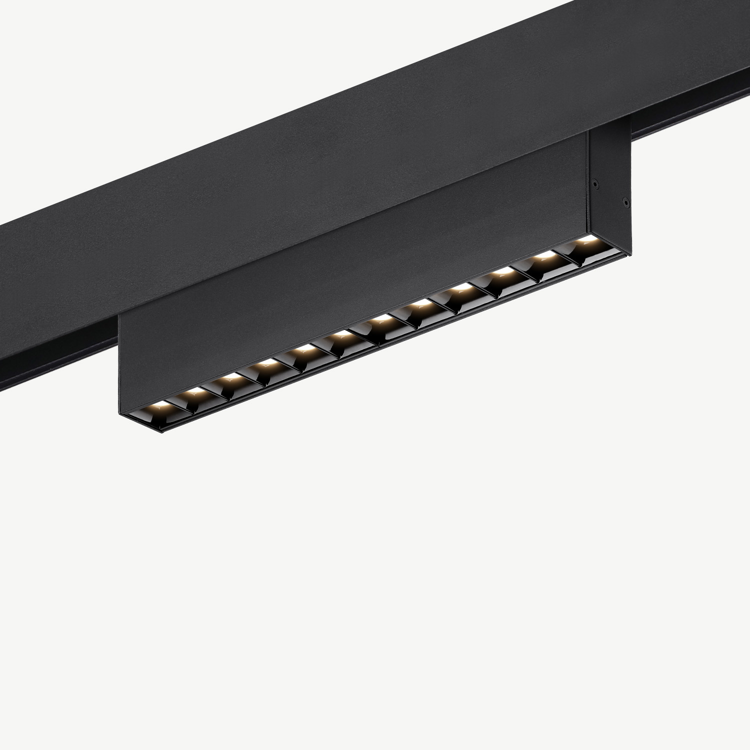 CLIXX magnetic track light system - OUT12 DOTS LED module - black ...
