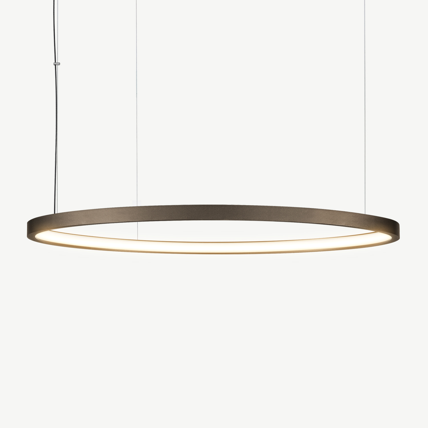 LED ring hanglamp HALO ø1200 mm brons Lightinova Professionele verlichting