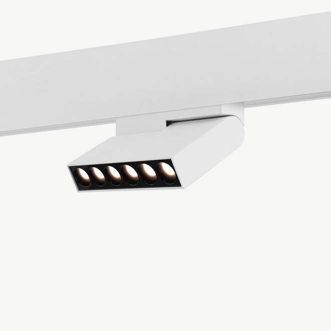 CLIXX SLIM magnetic track light system - FOLD06 DOTS LED module - white