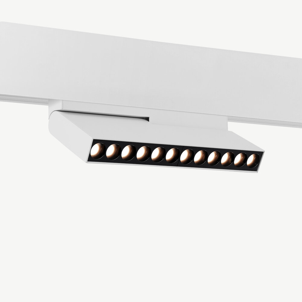 CLIXX SLIM magnetic track light system - FOLD12 DOTS LED module - White