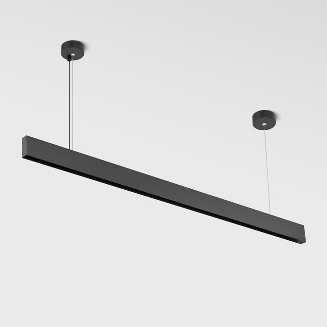CLIXX magnetic track light system - pendant profile - black
