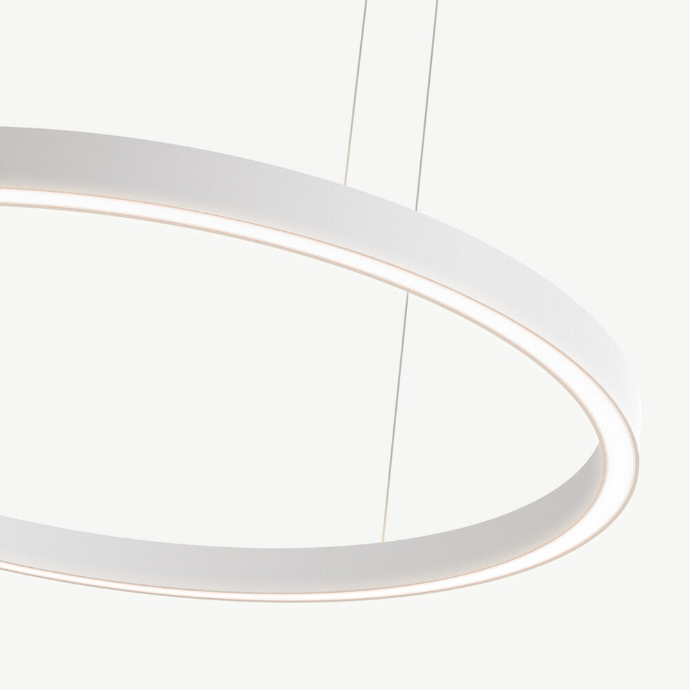 LED ring hanglamp HALO Up-Down ∅1200 mm - Wit