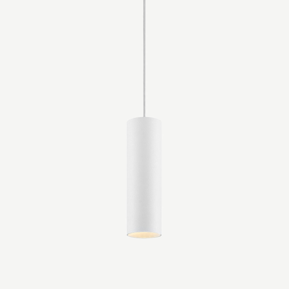 Pendant lamp TUUB 250 mm with GU10 fitting - White