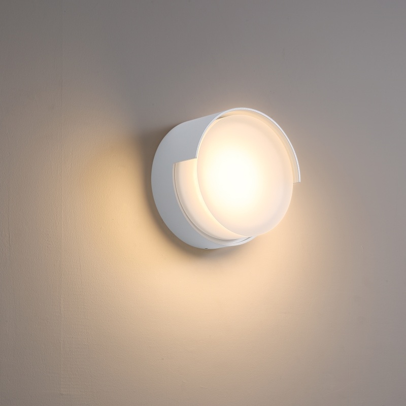 Kneden Bereid servet Binnen/buiten wandlamp ROOF - wit - Lightinova - Professionele verlichting