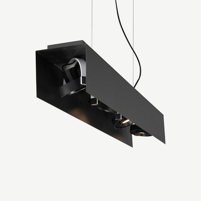 Moderne LED hanglamp HYDE 890 mm - zwart
