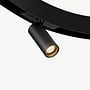 CLIXX CURVE magnetisch rail verlichtingssysteem - SPOT35 LED module - Zwart
