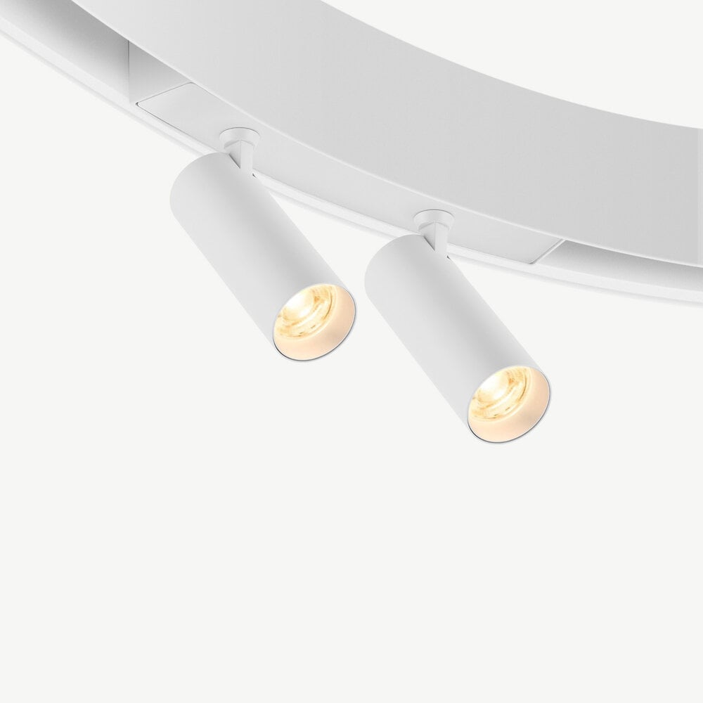 CLIXX CURVE magnetisch rail verlichtingssysteem - SPOT35D LED module - Wit