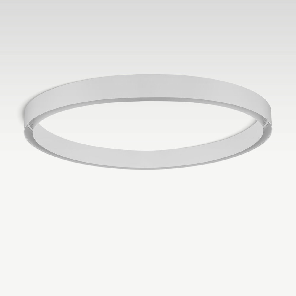 CLIXX CURVE magnetisch rail verlichtingssysteem - CIRCLE opbouw profiel - Wit