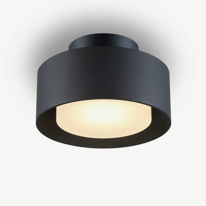 LED plafondlamp DISC ø148mm zwart