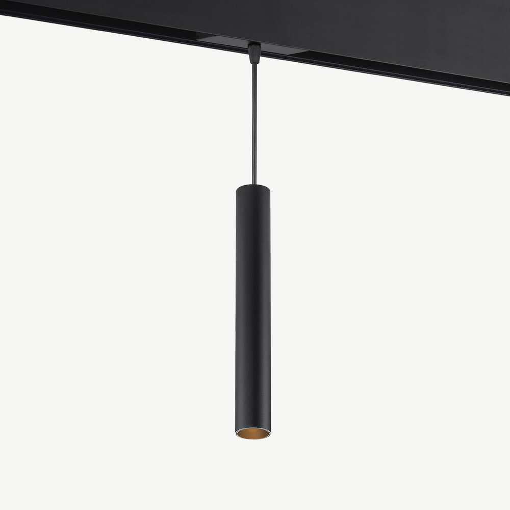CLIXX SLIM magnetic track light system - TUBE PENDANT 35 LED module - Black