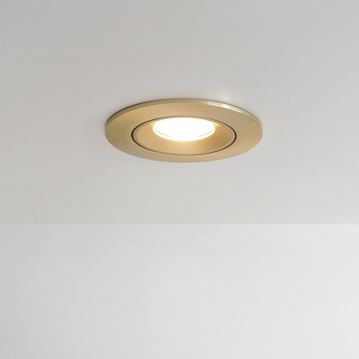 Weekendtas Grootste koepel Inbouw LED plafondspot FLEXX kantelbaar rond - goud - Lightinova -  Professionele verlichting