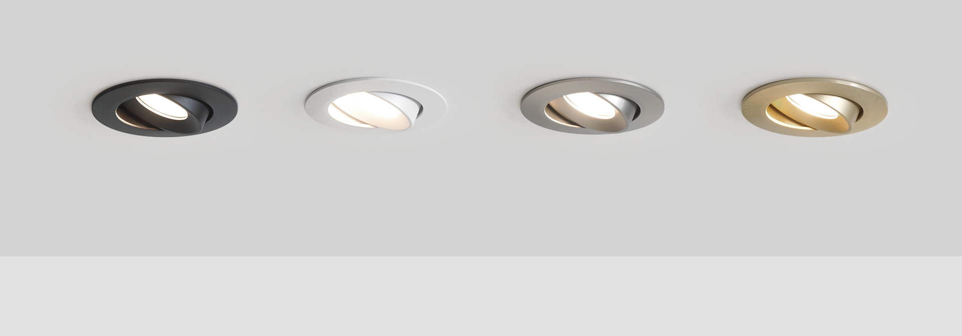 FLEXX-tiltable-recessed-led-spot-light-round-square-black-white-gold-inox