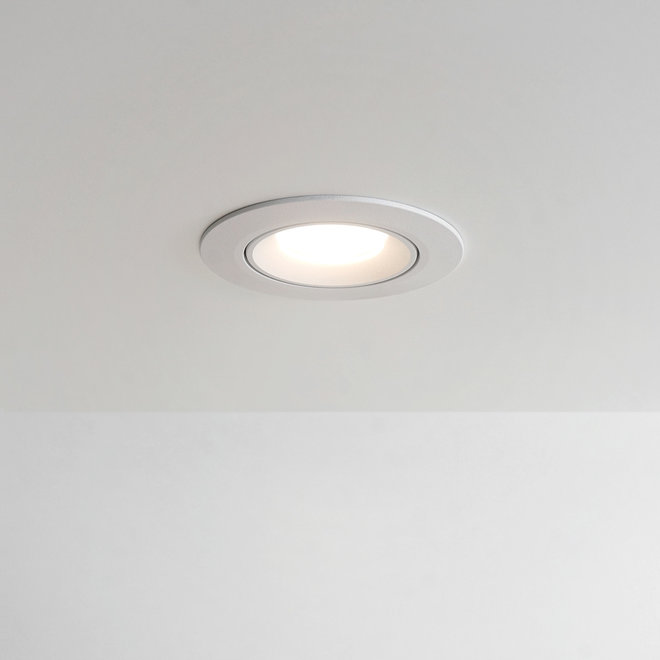 Inbouw LED plafondspot FLEXX kantelbaar rond - wit