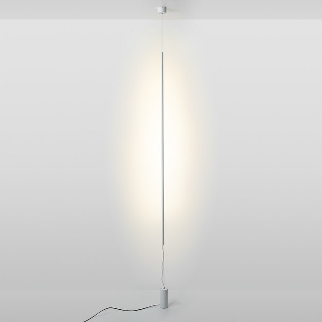 LED floor-ceiling lamp TUBE SLIM - White