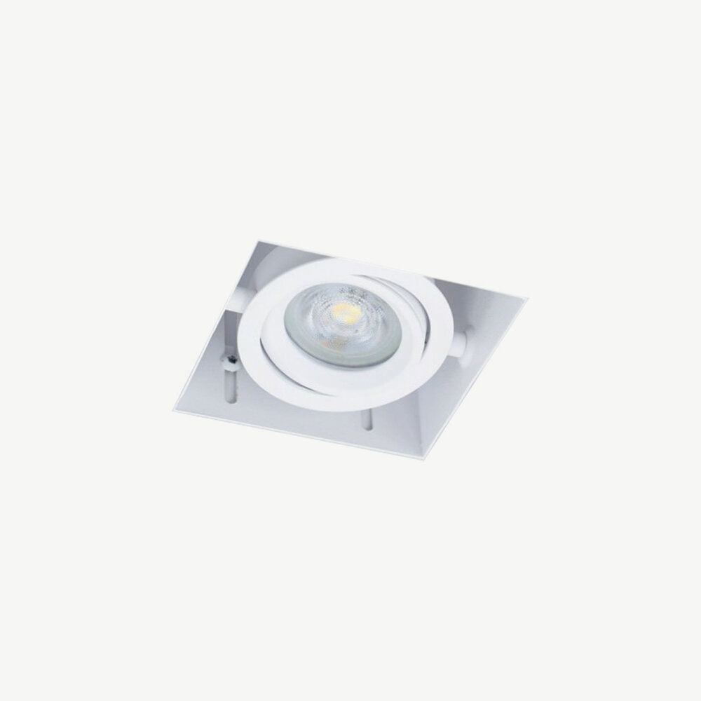 Trimless inbouw spot BLEND GU10 Wit enkel