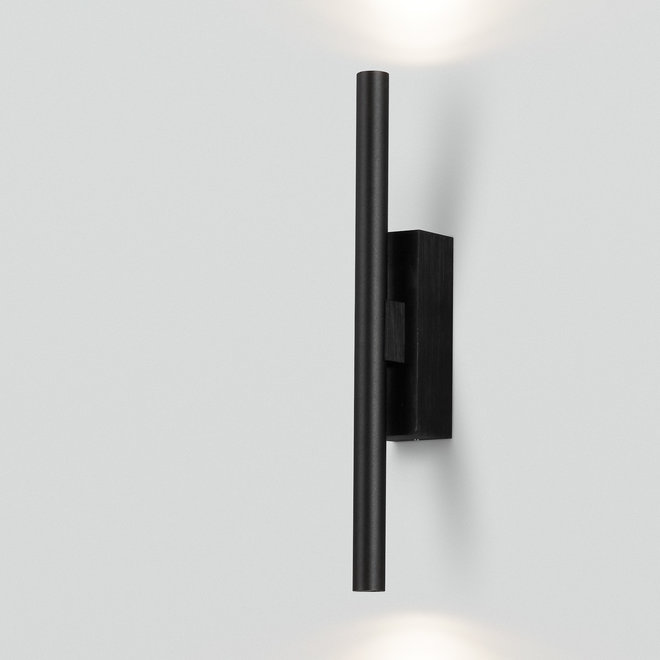 LED wall spot TUBE Slim S - Black