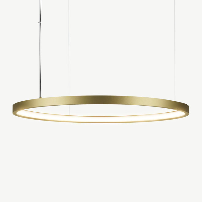 LED ring hanglamp HALO ∅920 mm - goud