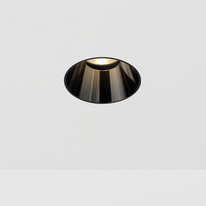 CONE – Verdiepte trimless inbouw LED spot - black  chrome