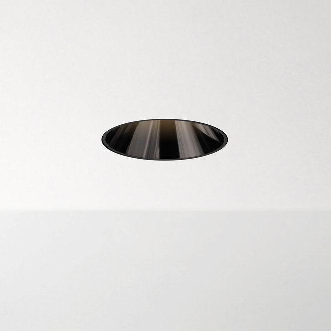 CONE – Verdiepte anti-verblinding trimless inbouw LED spot - black  chrome