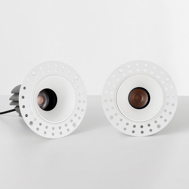 CONE – Verdiepte anti-verblinding trimless inbouw LED spot - zwart