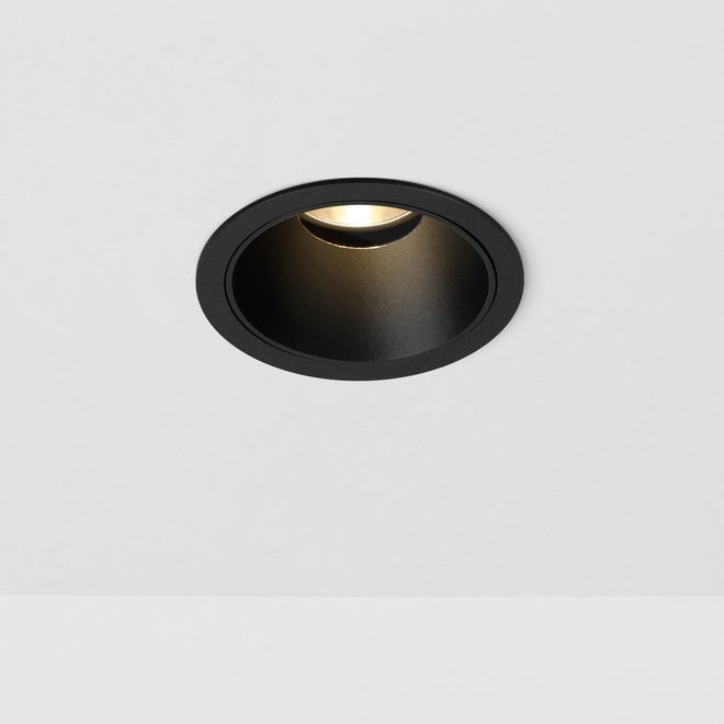 CONE - Deep anti-glare recessed LED spot - black