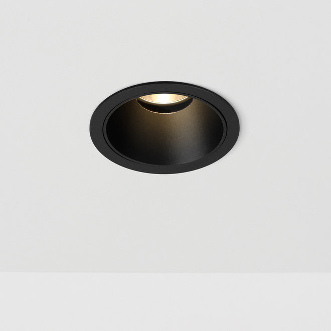 CONE – Verdiepte anti-verblinding inbouw LED spot - zwart