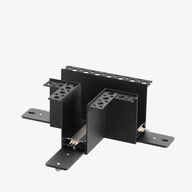 CLIXX SLIM magnetic track lighting system - recessed T corner connection